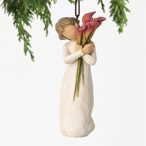 WILLOW TREE BLOOM HANGING ORNAMENT