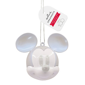 Hallmark Disney 100 Years of Wonder Mickey Mouse Iridescent Gray Hallmark Ornament