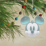 Hallmark Disney 100 Years of Wonder Mickey Mouse Iridescent Green Hallmark Ornament