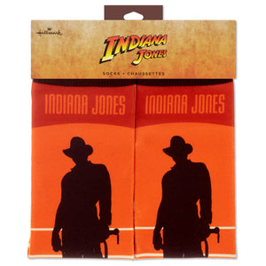 Hallmark Indiana Jones™ Indy Silhouette Novelty Crew Socks