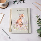 * DAISY- FOX*  LARGE SPIRAL BOUND JOURNAL