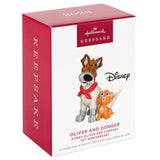 Hallmark Disney Oliver and Company 35th Anniversary Oliver and Dodger Ornament