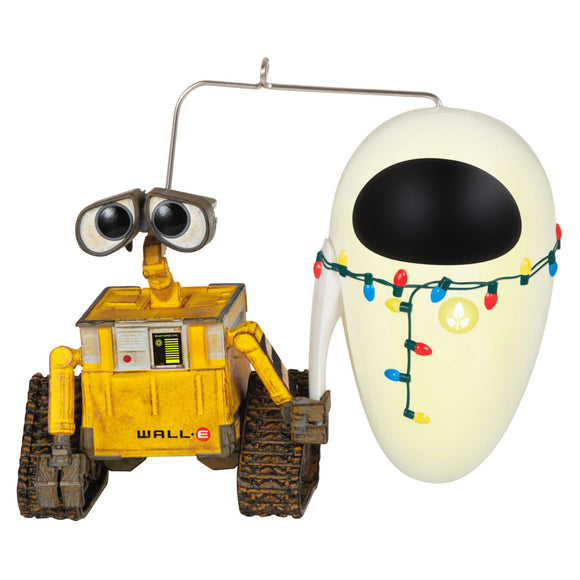 Hallmark Disney/Pixar Wall-E 15th Anniversary Wall-E and Eve Ornament