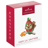 Hallmark Mini Cozy Lil' Critters Ornament, 1.1"