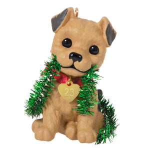 Hallmark Puppy Love Terrier 2023 Ornament