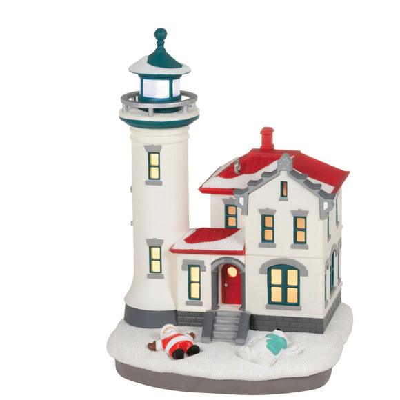 Hallmark Holiday Lighthouse 2023 Ornament With Light