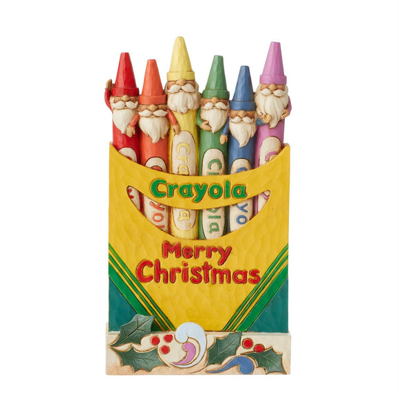 JIM SHORE HEARTWOOD CREEK Crayola Box of Gnomes
