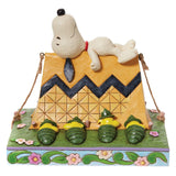 Peanuts by Jim Shore Snoopy & Woodstock Camping