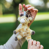 GIRAFFE PLUSH CHARACTER KEYRING * Camilla*