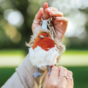 ADELE - PLUSH ROBIN KEYRING