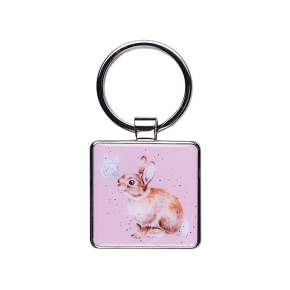 * BUTTERFLY* RABBIT KEYCHAIN