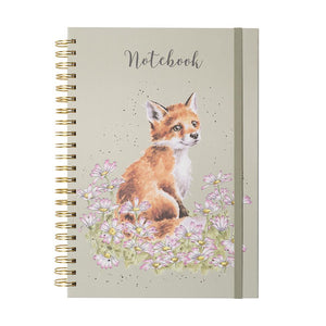 * DAISY- FOX*  LARGE SPIRAL BOUND JOURNAL