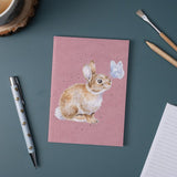 *I SPY A BUTTERFLY* - SMALL RABBIT NOTEBOOK