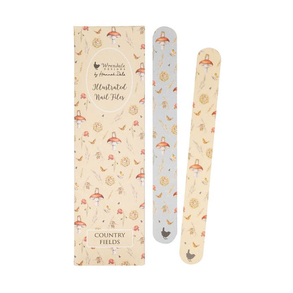 NAIL FILE SET * COUNTRY FIELDS *