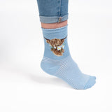 HIGHLAND COW (DAISY COO) SOCKS