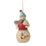 Jim Shore  Wonderland Snowman Ornament
