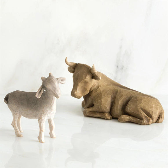 Willow Tree OX & GOAT FIG WT 2PC
