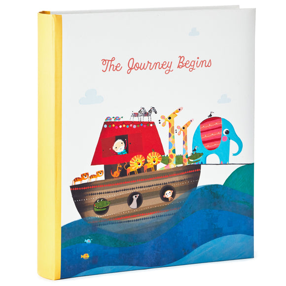 Hallmark The Journey Begins Noah's Ark First Five Years Baby Book