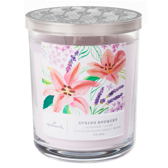 Hallmark Spring Bouquet 3-Wick Jar Candle, 16 oz.