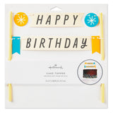 Hallmark Happy Birthday Banner Cake Topper