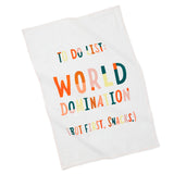 Hallmark To Do List: World Domination Tea Towel