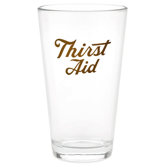 Hallmark Thirst Aid Pint Glass, 16 oz.