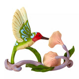 Jim Shore Hummingbird with Flower