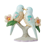 Lovebirds on Floral Branches Jim Shore