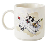 Hallmark Disney Mickey Mouse & Friends in Airplane Life Is an Adventure Mug, 15 oz.