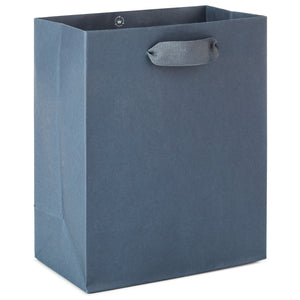 Hallmark 6.5" Small Gray Gift Bag