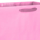 Hallmark 15" X-Deep Light Pink Gift Bag