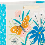 Hallmark 13" Floral and Butterfly Large Gift Bag