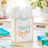 Hallmark 9.6" White Happy Easter Medium Gift Bag