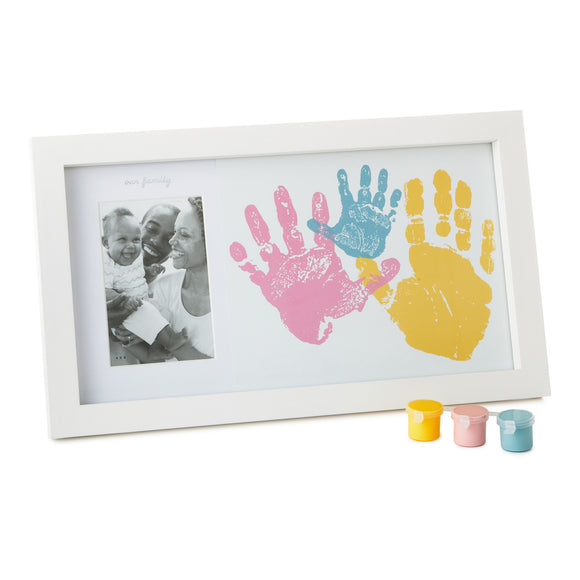 Hallmark Family Handprint and Photo Frame Kit