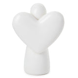 Hallmark Rose Quartz Angel of Love Mini Angel Figurine, 2"