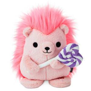 Hallmark Sweet Treat Hedgehog Singing Stuffed Animal with Motion, 8"