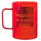 Hallmark Peanuts® Happiness Is a Warm Puppy Glass Mug, 20 oz.