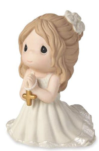 PRECIOUS MOMENTS Remembrance Of My First Communion Girl Figurine