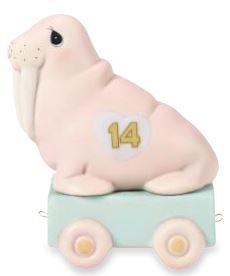 PRECIOUS MOMENTS It’s Your Birthday - Live It Up Large Age 14 Figurine