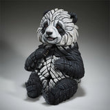 Panda Cub Figure Edge Sculpture