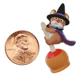 Hallmark Mini Caramel Apple Cutie Mouse Halloween Ornament, 1.5"