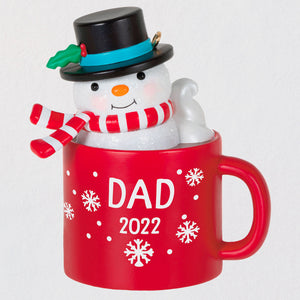 Hallmark Dad Hot Cocoa Mug 2022 Ornament