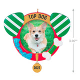 Hallmark Top Dog 2022 Photo Frame Ornament