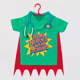 Hallmark Healthcare Hero Scrubs Fabric Ornament