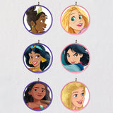 Hallmark Miniature Disney Princess Ornaments, Set of 6