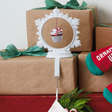 Hallmark Snowflake Ornament and Stocking Hanger