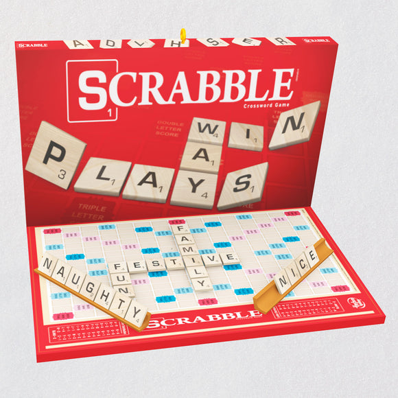 Hallmark Hasbro® Scrabble® Family Game Night® Ornament