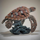 Sea Turtle Figure Edge Sculpture