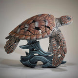 Sea Turtle Figure Edge Sculpture