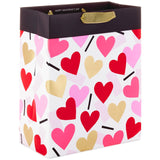 Hallmark 13" Confetti Hearts Valentine's Day Gift Bag